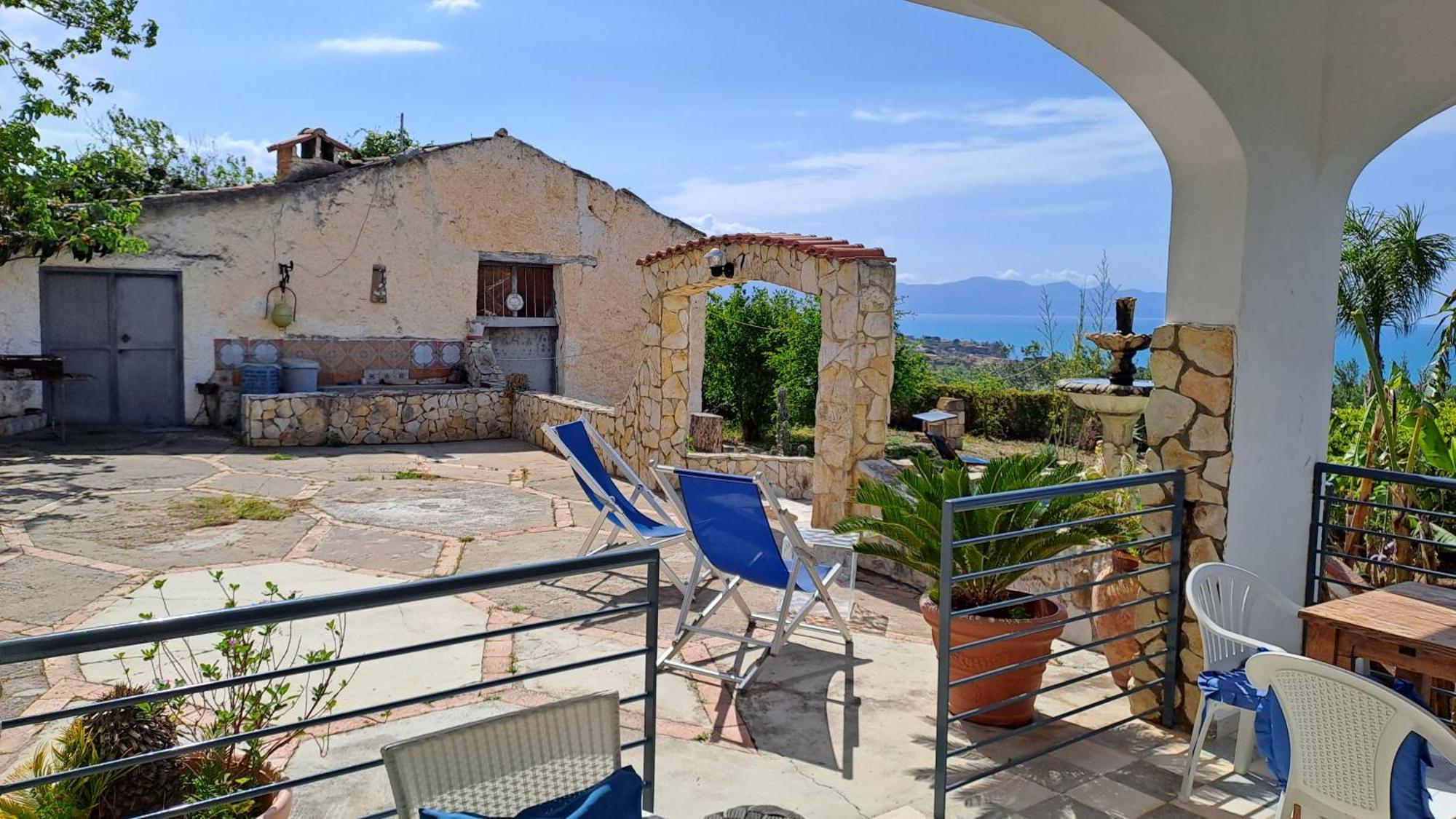 Villa Belvedere Michelle Trappeto  Exterior foto
